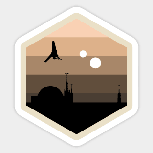 Life on Tatooine Sticker